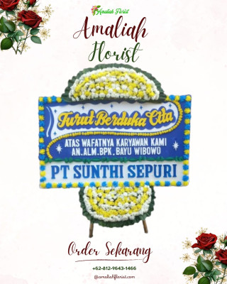 Papan Bunga Duka di Podorejo