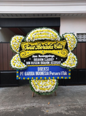 Papan Bunga Duka di Podorejo