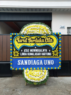 Papan Bunga Duka di Podorejo